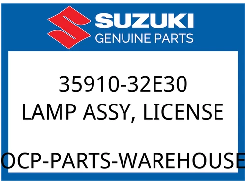 LAMP ASSY, LICENSE