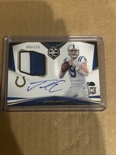 2020 Limited #113 Jacob Eason RC Auto Jersey /175 Colts
