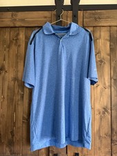 Men's Nike Golf Tour Performance Dri Fit Golf Polo Shirt Size L Blue
