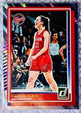 🏀 2025 Panini Donruss WNBA Caitlin Clark LAVA 🌋 NEW in protector