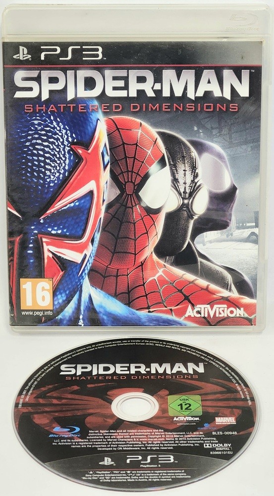 Spider-Man: Shattered Dimensions for PS3 Playstation 3 Console