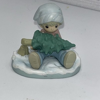 Precious Moments Don't Let the Holidays Get You Down Christmas Figurine Mini
