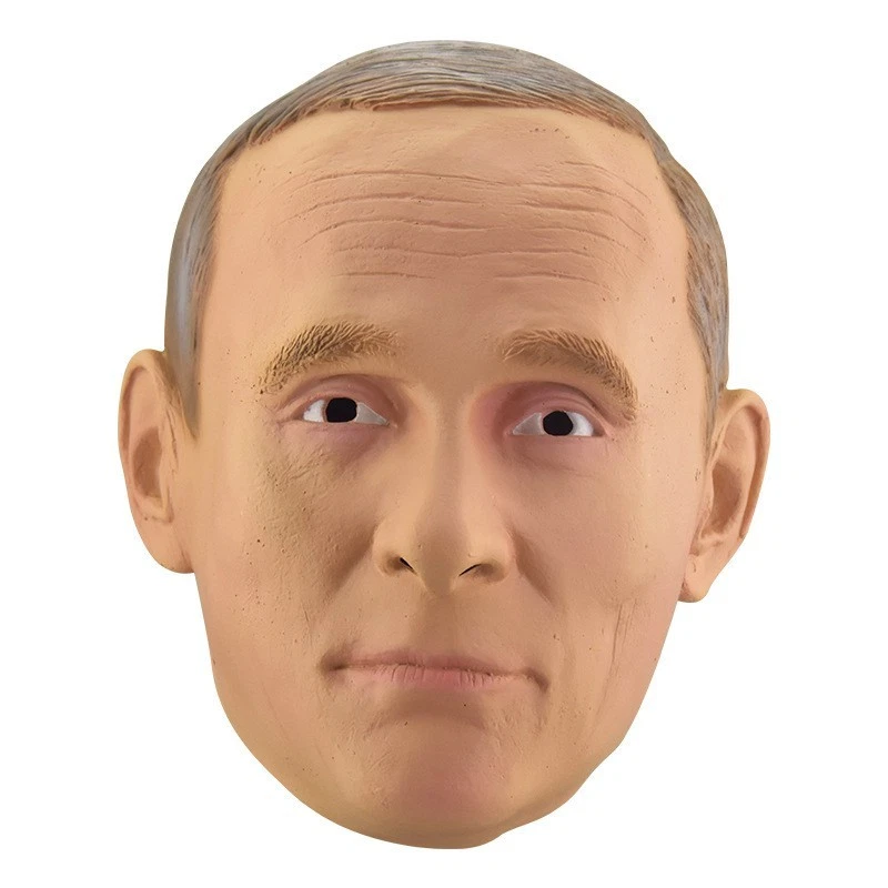 Celebrity Putin Mask Party Cosplay Halloween Funny Latex Mask - Image 4 of 4