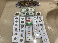 Lot Of*Retired Coin Dealer* Paper$, Proof, Tokens, Wheat Cents, Great Mix!