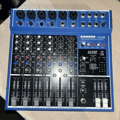 SAMSON MDR8 8 CHANNEL STEREO MIC / LINE MIXER