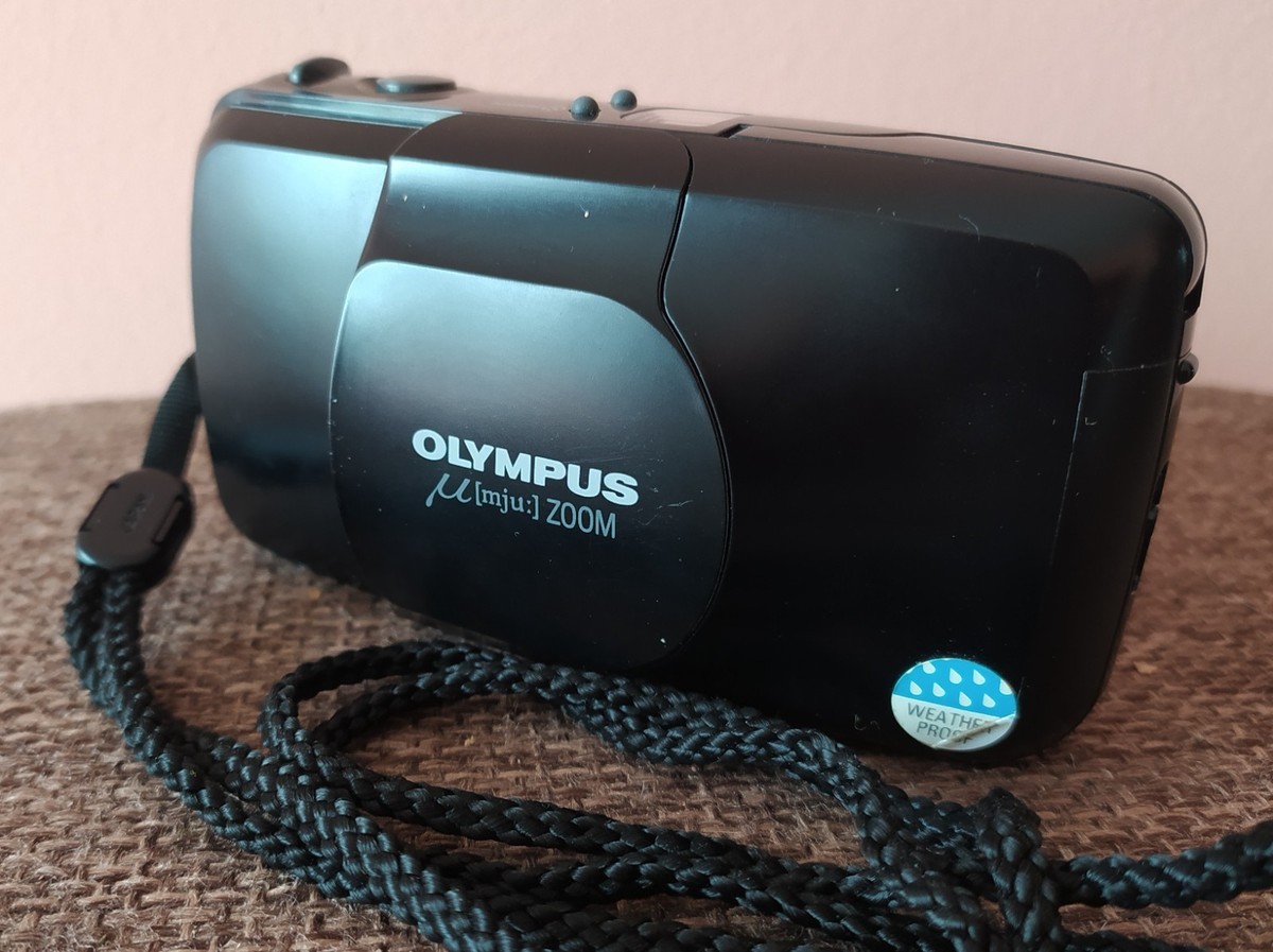 Olympus MJU Zoom Film Camera with 35-70mm Lens, Weatherproof