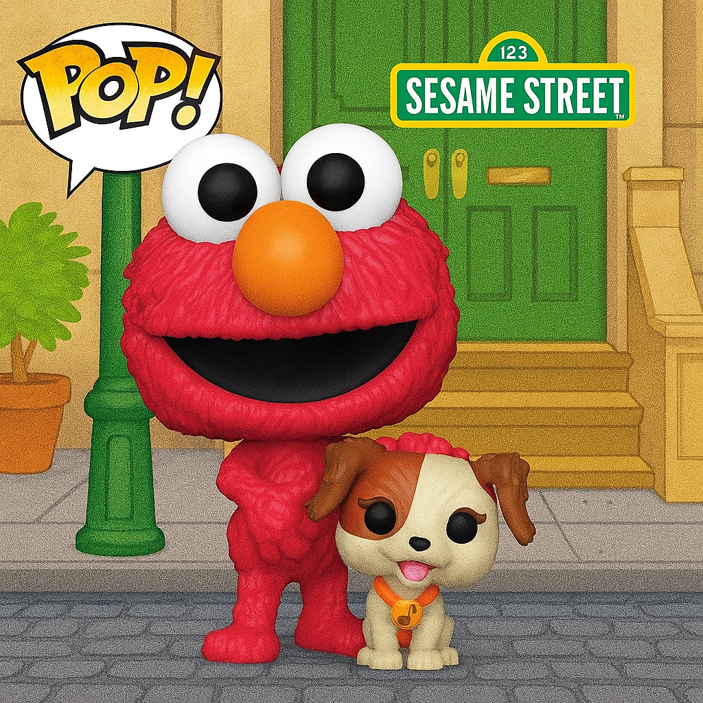 Funko POP TV: Sesame Street - Elmo & Tango - Vinyl Figure #1611 #80143