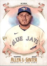 2021 Allen and Ginter #261 Alejandro Kirk RC - Rookie Card Toronto  ID:67052. rookie card picture
