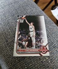 2021-22 Bowman U Basketball Chet Holmgren #89 Gonzaga Oklahoma City Thunder 