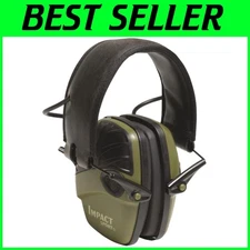 Honeywell Impact Sport Earmuffs - Olive Drab Green