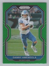 Danny Amendola 2020 Panini Prizm Prizm Green Detroit Lions