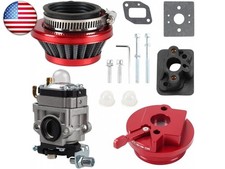 15mm Carburetor for 33cc 43cc 47cc 49cc 50cc 2 Stroke Engine Pocket Bike Dirt