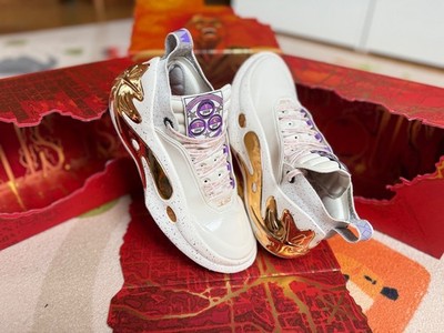Way of Wade 11, Gold Weiß, Li Ning, 40.5, Zustand Sehr Gut, Limited 