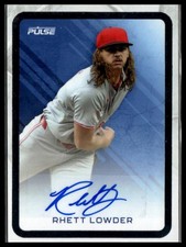 2025 Pulse Baseball #PB-RL Rhett Lowder Autograph
