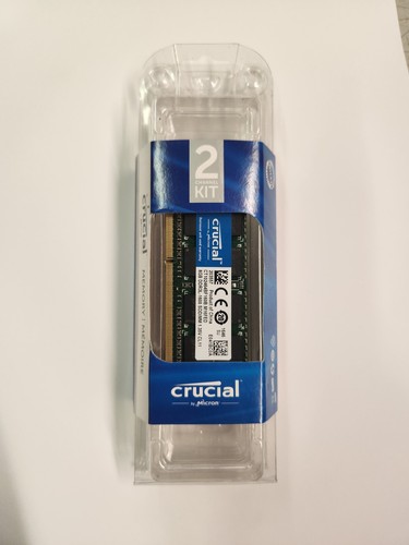 16GB Kit Crucial (x2) 8GB DDR3L-1600 SODIMM CT102464BF160B Memory RAM
