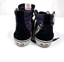 VANS Size 7 The Nightmare Before Christmas Jack Skellington High Top Purple