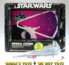 Vintage Kenner Star Wars Diecast C8 Imperial Cruiser with C5 Box