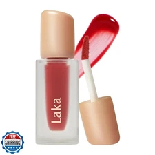 Laka Fruity Glam Tint, 4.5g/0.15 oz., Glowing Lip Stain with Wide Color Spect