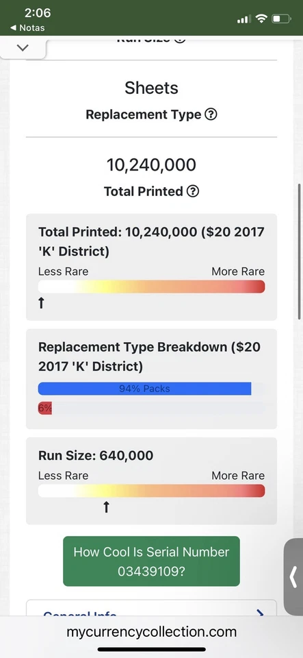 2009 Star Note Rare $ 160.00 - Image 2 of 3