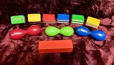 10 Shape shakers for baby toddler percussion musical instruments (Kindermusik)