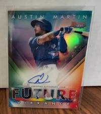 2021 BOWMANS BEST AUSTIN MARTIN FUTURE VIBRANCE AUTO BLUE REFRACTOR  /150 TWINS