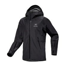 Arcteryx Beta LT Jacket Men Medium Black Excellent Gore-Tex Hardshell Hooded