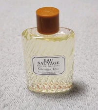 Vintage Christian Dior Eau Sauvage 10 ml .34 fl oz EDT France Splash