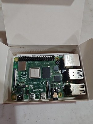 Raspberry Pi 4 Model B, 4GB DDR4 RAM Single Board Computer (RPI4