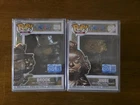 Funko Pop!Plus Exclusive One Piece 2215 Brook & 2216 Jinbe Bronze Statue Bundle