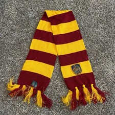 Harry Potter Wizarding World Red Yellow Striped Gryffindor Hogwarts 54 Scarf
