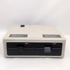 DEC Digital RX180AB External Dual Floppy Disk Drive Vtg 1982 Powers On VT180