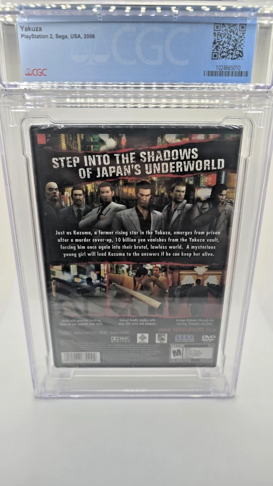Yakuza - Playstation 2 PS2 Sealed & Graded CGC 9.9 A++ - Image 4 of 4