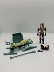 Vintage Hasbro GI Joe Cobra Zartan Action Figure Complete 1984 Swamp Skier