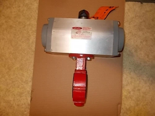 ULTRAFLO 100-124-FC ACTUATOR with 3" Stainless Steel Butterfly Valve