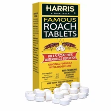 Harris MEGA BOX Famous Roach Killer Tablets  - EPA Approved - SAME DAY SHIPPING!