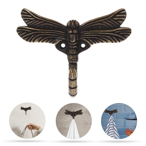 Vintage Porch Wall Hook Dragonfly Molding Hook Entryway Keychain Hook