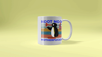 Noot Noot Tasse Für Pingu Fans | Elbenwald