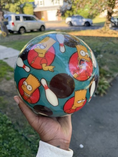 THE SIMPSONS BART 7lb BOWLING BALL - 第 2/4 張圖片