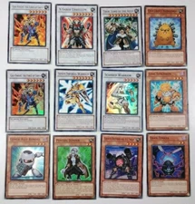 12 Synchro & Tuner YuGiOh Cards: Scarred Warrior, Junk Synchron - 3 Super Rare
