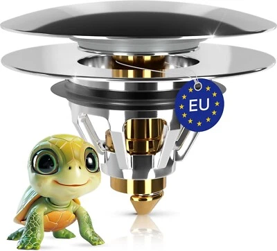 M. ROSENFELD Waschbecken Pop-Up Ablaufgarnitur 28-42mm Waschbeckenstopfen Abflusssieb Stöpsel