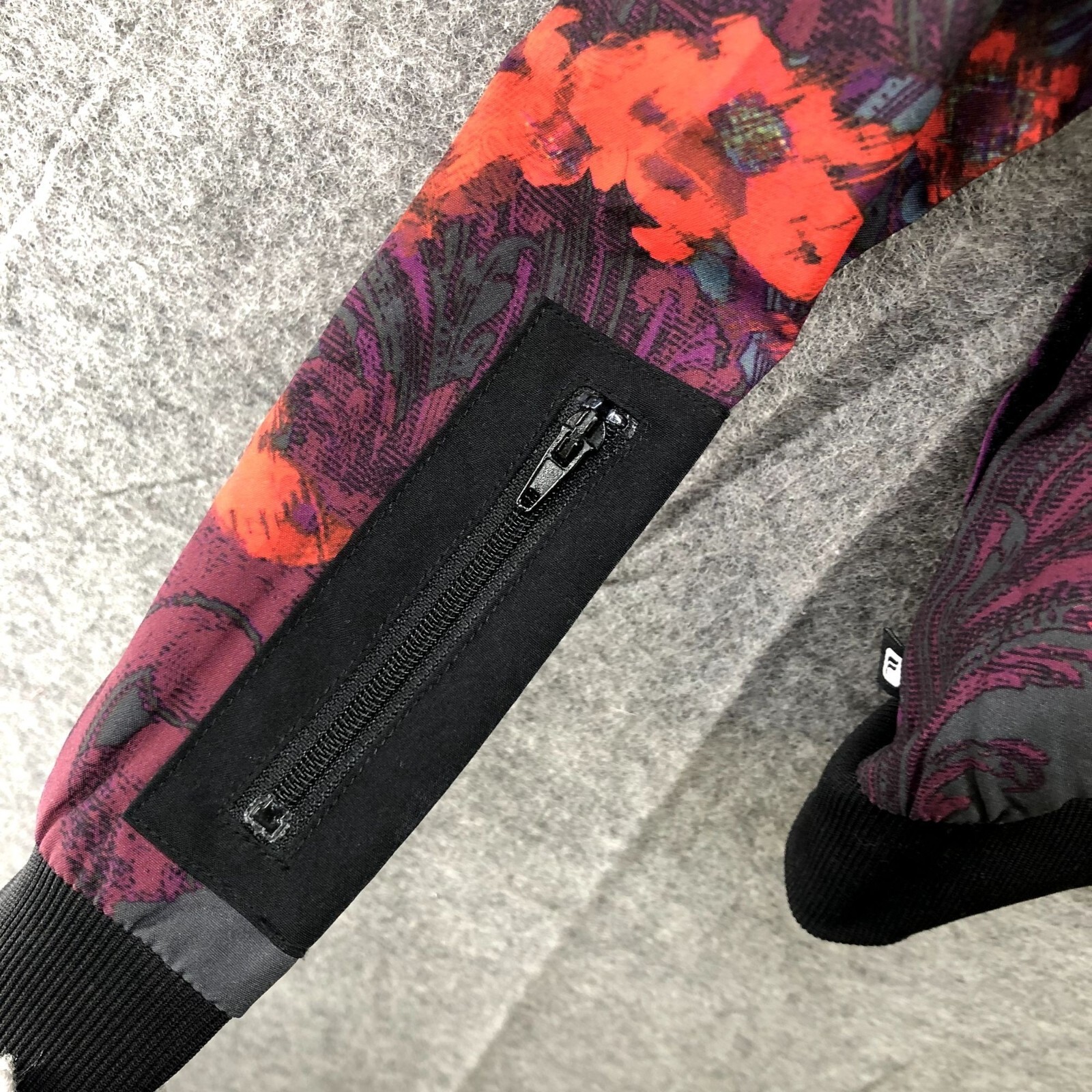 Fabletics Lightweight Jacket Womens S Floral Bomb… - image 7