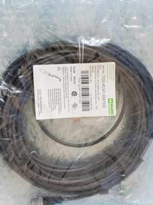  Murr Elektronik 7000-40341-6541500 M12 male 0° / M12 female 90° A-cod. 