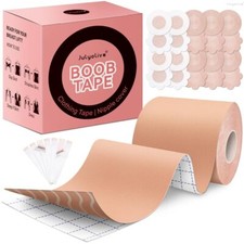Boob Tape Kit- Boobtape for Breast Lift with Petals Breathable Adhesive Stick...