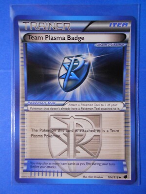 are team plasma cards rare Team Plasma Badge (Team Plasma) - Plasma Freeze [UNCOMMON] [Near Mint]