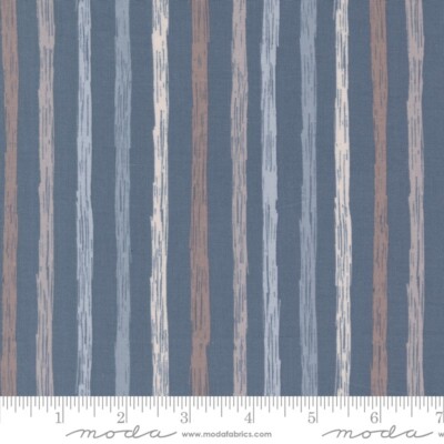 Chirp 39037 22 Twilight Just Stripes by Elena Amo for Moda Fabrics - half-yard