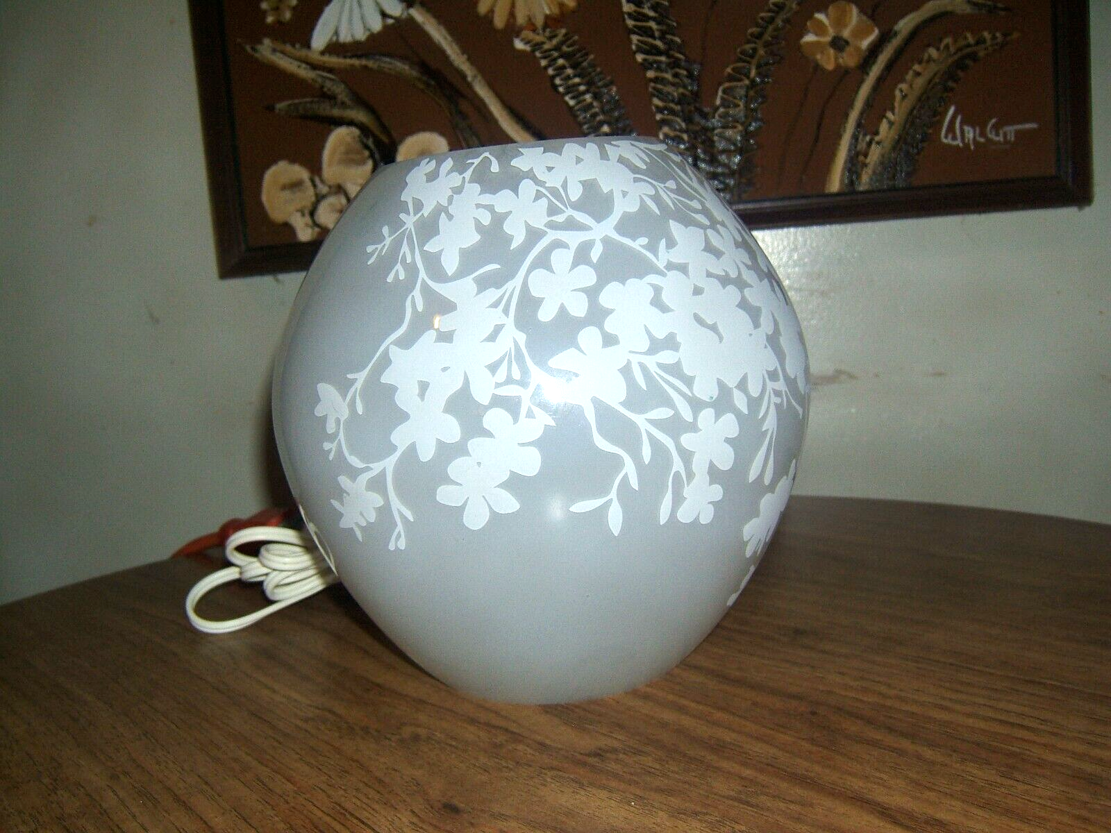 KNUBBIG Table lamp, cherry-blossoms white | eBay