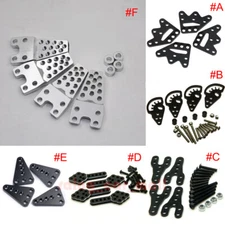 4PCS/SET Aluminum Lower Shock Mount lift Kit For 1/10 RC Crawler Axial SCX10