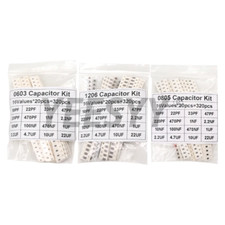Image of 320PCS 720PCS 0603 0805 1206 SMD Capacitor Assorted Kit 16/36/50Values 1PF - 10U