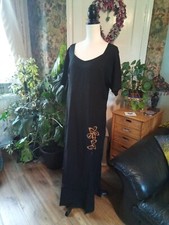 Long Black Maxi Dress Size Large BNWT