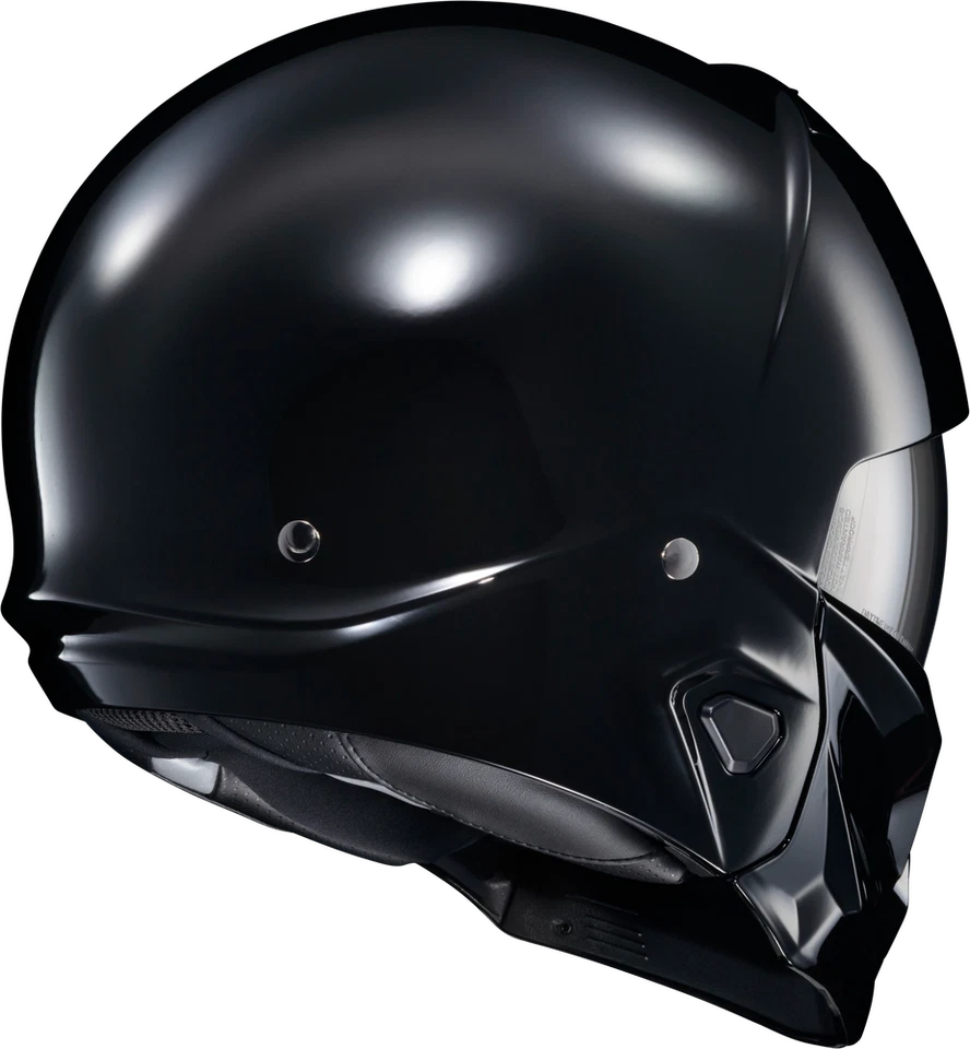 New Scorpion Exo Covert 2 Open Face Gloss Black Motorcycle Helmet DOT All Sizes - Image 4 of 4